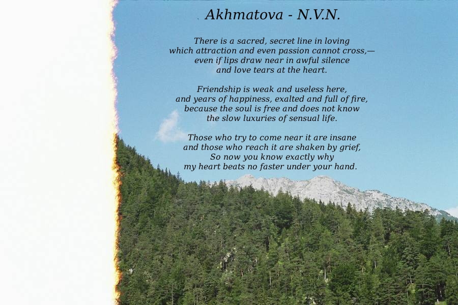 Akhmatova - N.V.N.